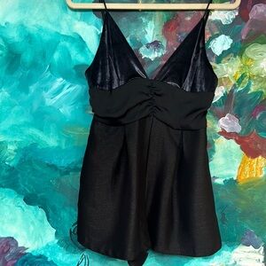 Sexy Black Women's romper